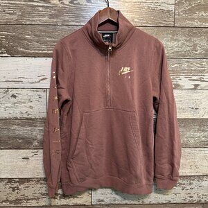 Nike Air Pale Pink Tech Women's Pullover Half Zip Sweatshirt